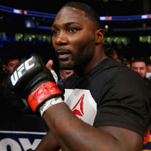 American Mixed Martial Artist Anthony Johnson Tko Against Ryan Bader Wallpaper