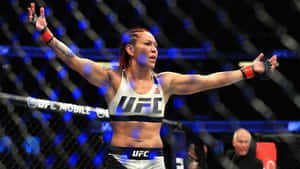 American Mixed Martial Artist Cris Cyborg 2017 Photograph Wallpaper