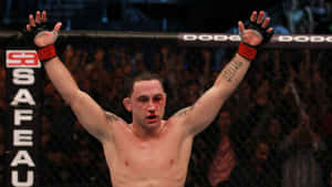 American Mixed Martial Artist Frankie Edgar At Ufc 136 Wallpaper