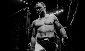 American Mixed Martial Artist Frankie Edgar Low Angle Shot Wallpaper