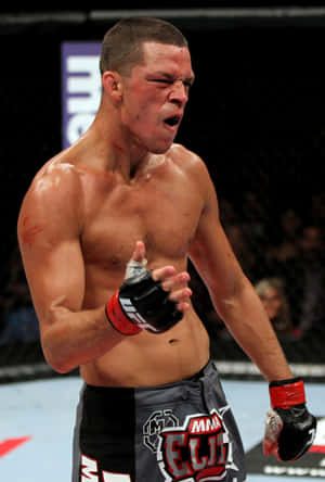 American Mixed Martial Artist Nate Diaz Ufc Wallpaper