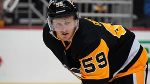 American Nhl Player Jake Guentzel Wallpaper