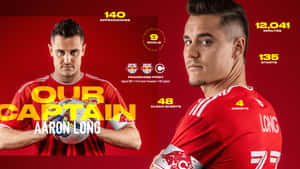 American Professional Athlete Aaron Long New York Red Bulls Wallpaper