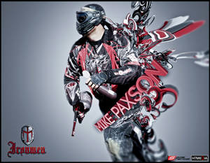 American Professional Paintball Player Mike Paxson Wallpaper