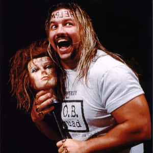 American Professional Wrestler Al Snow Mannequin Head Wallpaper