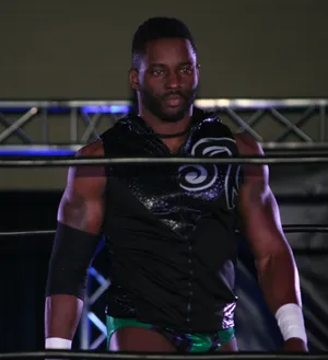 American Professional Wrestler Cedric Alexander Wwe 2016 Entrance Wallpaper