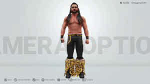 American Professional Wrestler Matt Jackson Video Game Character Wallpaper