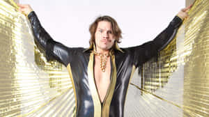 American Ring Of Honor World Champion Dalton Castle Waist Shot Wallpaper