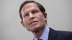 American Senator Richard Blumenthal Looking Serious Wallpaper