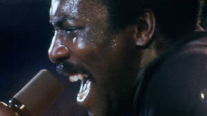 American Soul Singer Wilson Pickett Close Up Shot Wallpaper