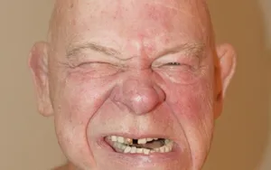 American Wrestler Baron Von Raschke Close Up Shot Wallpaper