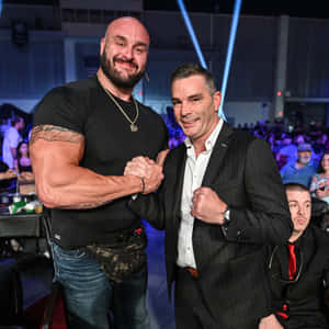 American Wrestler Braun Strowman Bare Knuckle 2021 Boxing Event Wallpaper