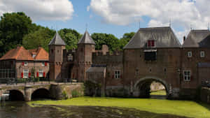 Amersfoort Medieval Koppelpoort Gate Wallpaper