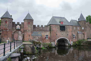 Amersfoort Medieval Koppelpoort Gate Wallpaper