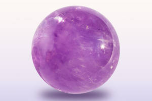 Amethyst Crystal Orb Wallpaper