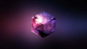 Amethyst Cube Wallpaper