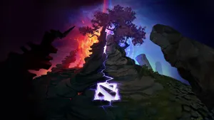 Amoled Dota Game 4k Wallpaper