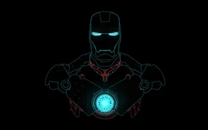 Amoled Ironman Suit Wallpaper