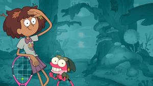 Amphibia Dark Forest Wallpaper