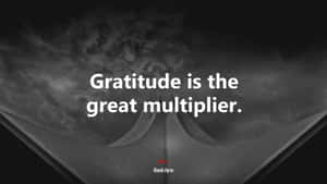 Amplifying Gratitude Visualization Wallpaper