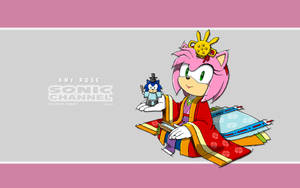 Amy Rose Kimono Poster Wallpaper