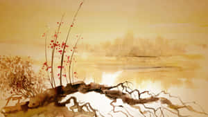 An Abstract Art Piece Wallpaper