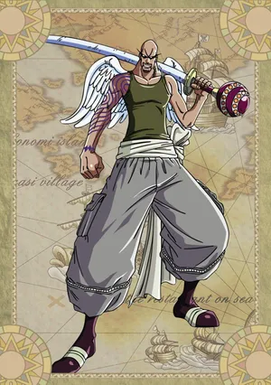 An Adventure Awaits In The Mythical Kingdom Of Skypiea Wallpaper