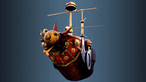 An Adventure Awaits On Board The Thousand Sunny Wallpaper