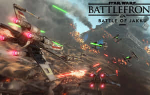 An Adventurous Day On Jakku Wallpaper