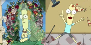 An Adventurous Mr. Poopybutthole In A Colorful World Wallpaper