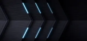 An Aerial View Of A Green Field With Blue Sky Wallpaper