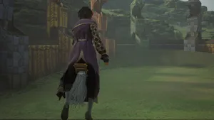 An Aerial View Of The Iconic Hogwarts Quidditch Pitch. Wallpaper