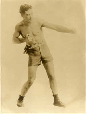 An Almost Wipe-out Photo Of Johnny Dundee Wallpaper