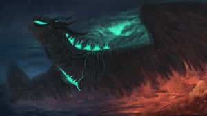 An Amazing, Awesome Dragon Making Its Presence Known. Wallpaper