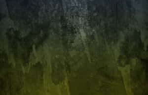 An Apocalyptic Look Of A Dark Green Grunge Background Wallpaper