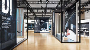 An Art Gallery Exhibition Filled With New Intriguing Works Wallpaper