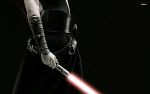 An Ascendant Sith Lord Harnesses The Power Of The Force. Wallpaper