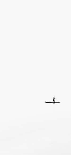 An Elegant Minimalist Black & White Design Wallpaper