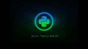 An Elite Programmer Working With Mountains Of Code Wallpaper