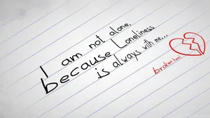 An Emotional Woman Experiencing Hurt Wallpaper