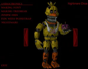 An Enchanting Animatronic Display Featuring Various Creatures, Magical Lights, And Mystical Surroundings Wallpaper