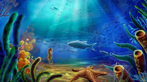 An Enchanting View Of The Underwater World Wallpaper