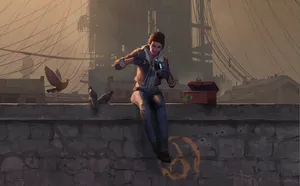 An Ensemble Of Iconic Half-life Characters Wallpaper