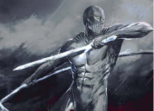 An Epic Battle Looms As A Warhammer Titan Readies Itself For Battle Wallpaper