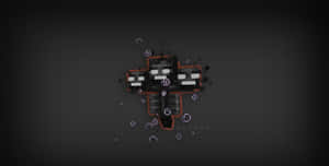 An Epic Battle With The Wither Boss In Minecraft Wallpaper