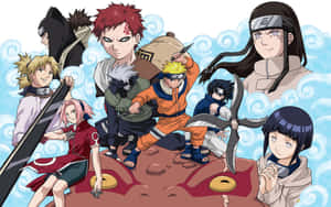 An Epic Gathering Of Naruto Characters Wallpaper