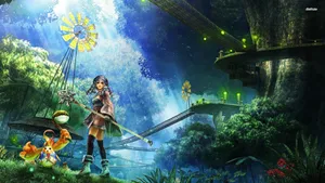 : An Epic Journey Begins In Xenoblade Wallpaper