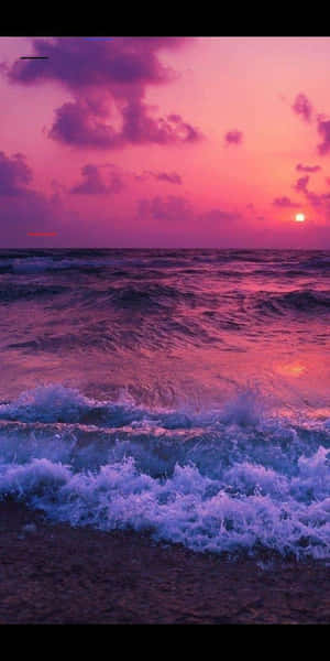 An Epic Minecraft Sunset Wallpaper