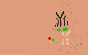 An Evolved Elgyem Wallpaper