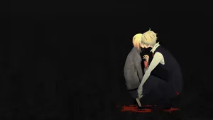 An Exciting Scene In Durarara's Ikebukuro Wallpaper